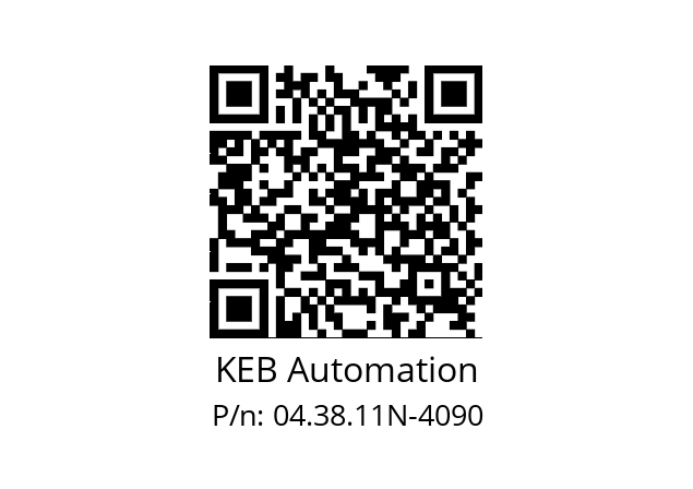   KEB Automation 04.38.11N-4090