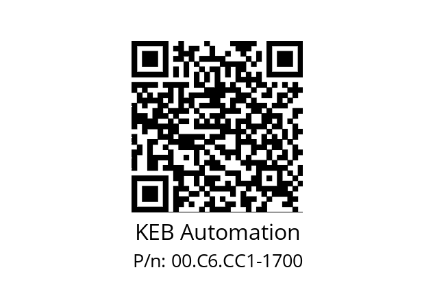   KEB Automation 00.C6.CC1-1700