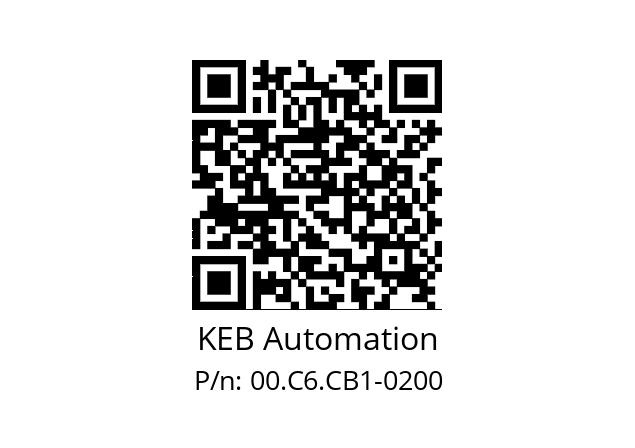   KEB Automation 00.C6.CB1-0200