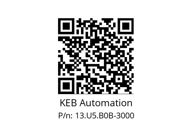   KEB Automation 13.U5.B0B-3000