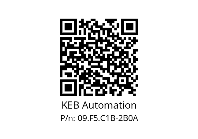   KEB Automation 09.F5.C1B-2B0A