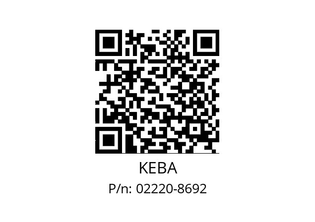   KEBA 02220-8692