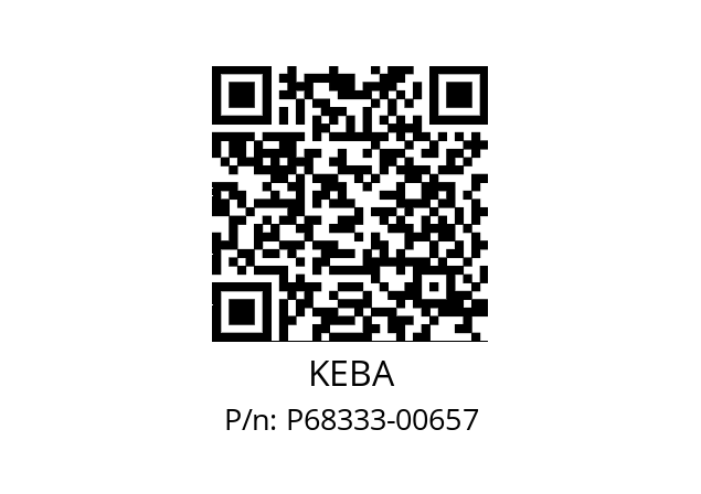   KEBA P68333-00657