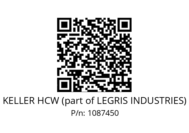   KELLER HCW (part of LEGRIS INDUSTRIES) 1087450