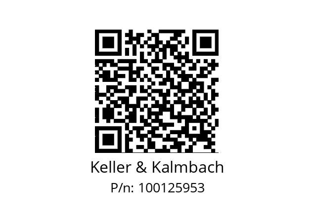   Keller & Kalmbach 100125953