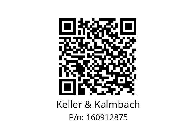   Keller & Kalmbach 160912875