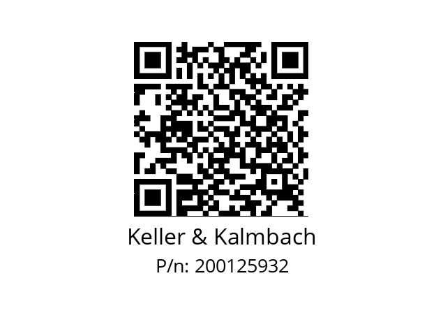   Keller & Kalmbach 200125932