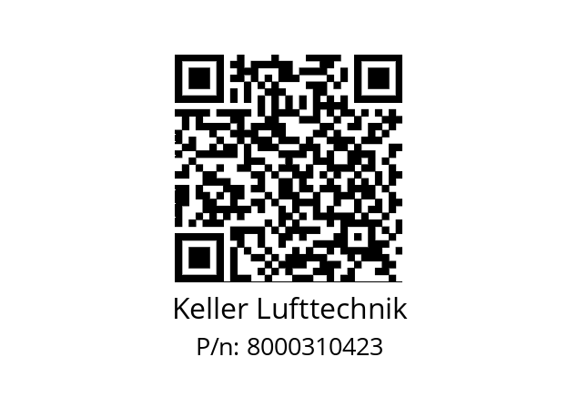   Keller Lufttechnik 8000310423