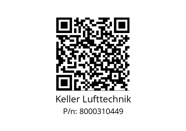   Keller Lufttechnik 8000310449