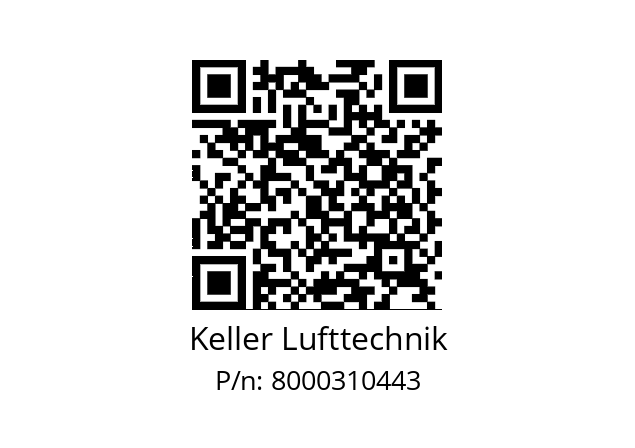   Keller Lufttechnik 8000310443