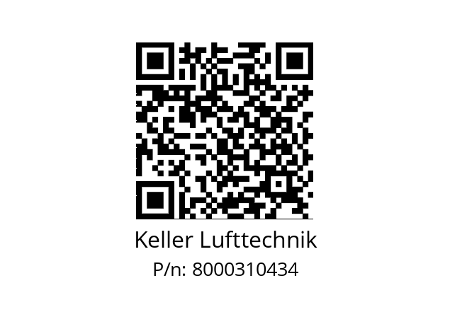   Keller Lufttechnik 8000310434