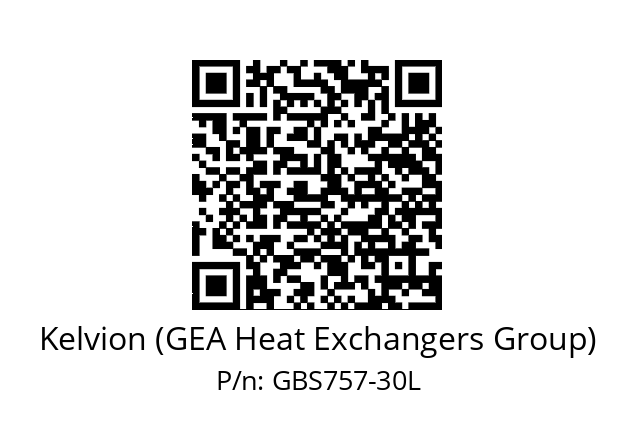   Kelvion (GEA Heat Exchangers Group) GBS757-30L