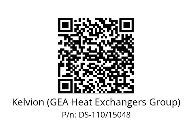   Kelvion (GEA Heat Exchangers Group) DS-110/15048