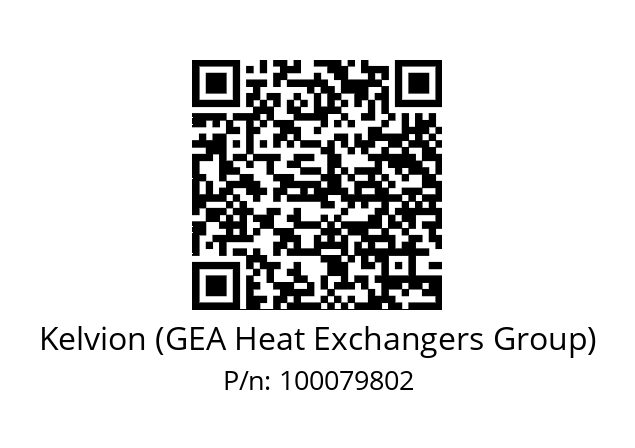   Kelvion (GEA Heat Exchangers Group) 100079802