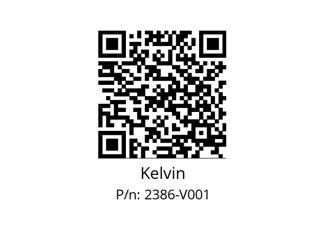   Kelvin 2386-V001