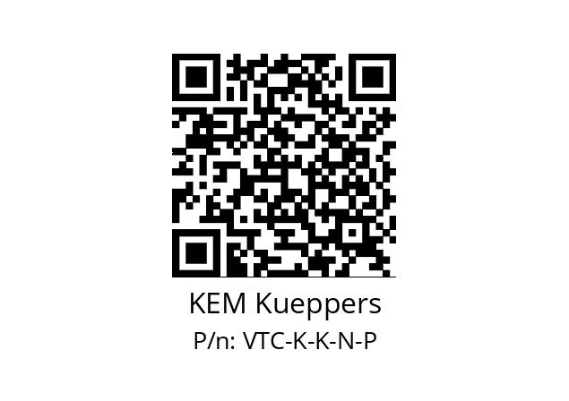   KEM Kueppers VTC-K-K-N-P