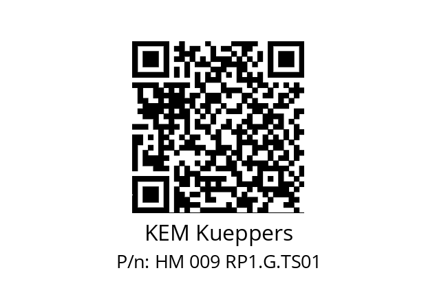   KEM Kueppers HM 009 RP1.G.TS01