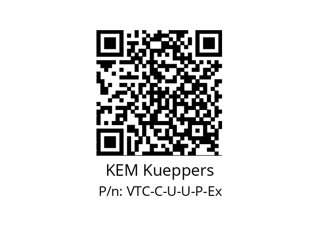   KEM Kueppers VTC-C-U-U-P-Ex