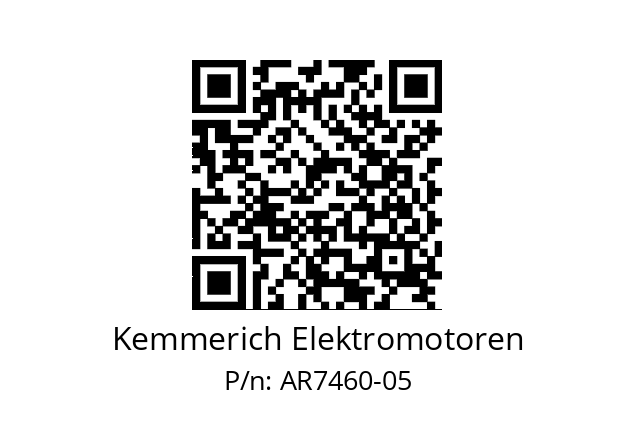   Kemmerich Elektromotoren AR7460-05