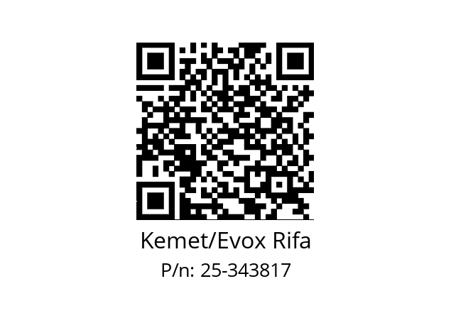   Kemet/Evox Rifa 25-343817