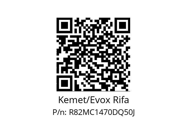   Kemet/Evox Rifa R82MC1470DQ50J