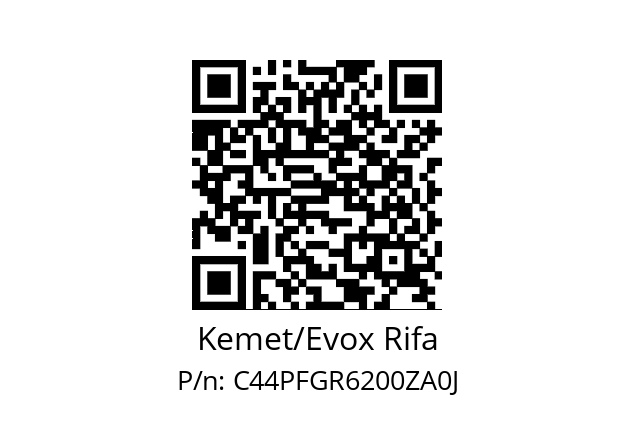   Kemet/Evox Rifa C44PFGR6200ZA0J