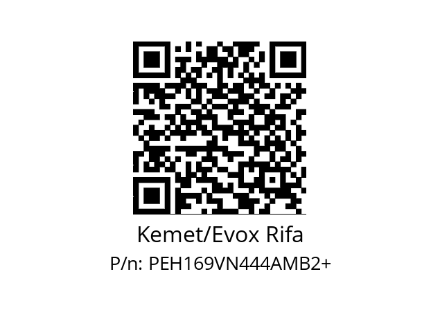   Kemet/Evox Rifa PEH169VN444AMB2+