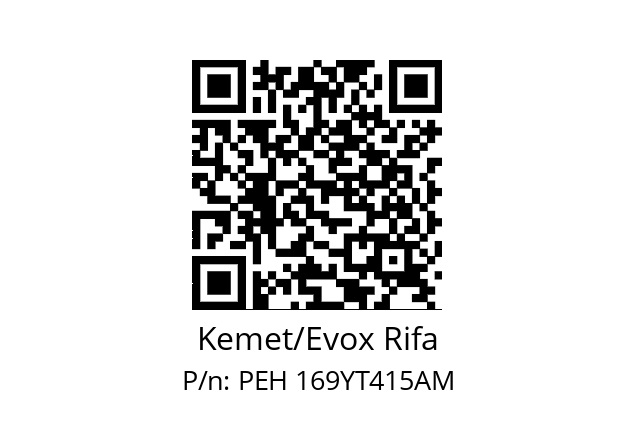   Kemet/Evox Rifa PEH 169YT415AM