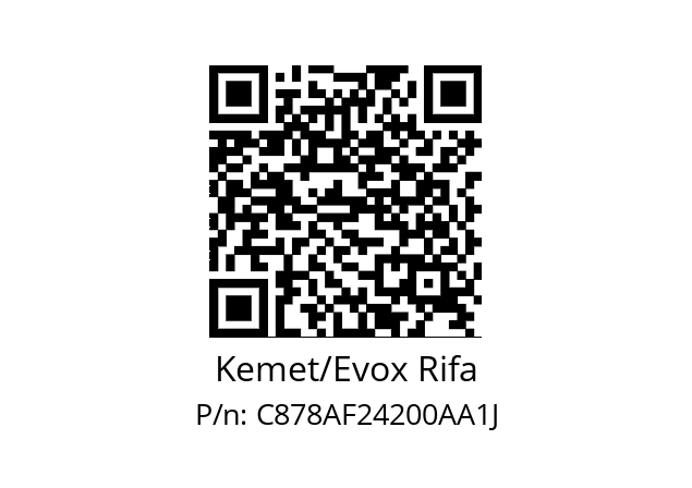   Kemet/Evox Rifa C878AF24200AA1J