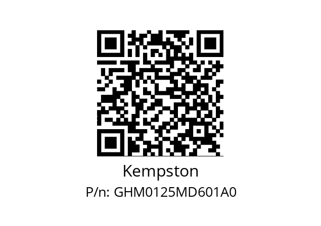   Kempston GHM0125MD601A0