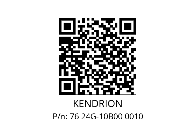   KENDRION 76 24G-10B00 0010