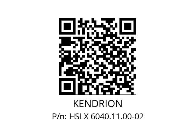   KENDRION HSLX 6040.11.00-02