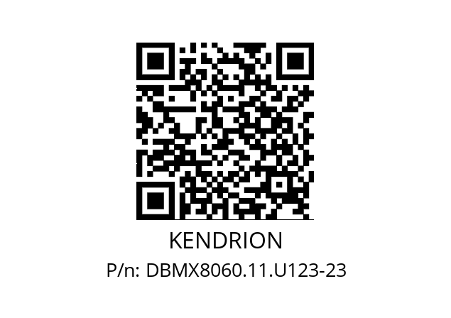   KENDRION DBMX8060.11.U123-23