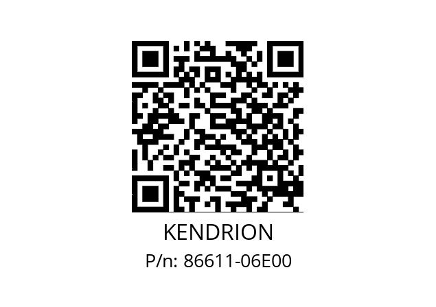   KENDRION 86611-06E00