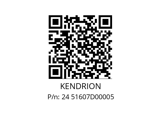   KENDRION 24 51607D00005