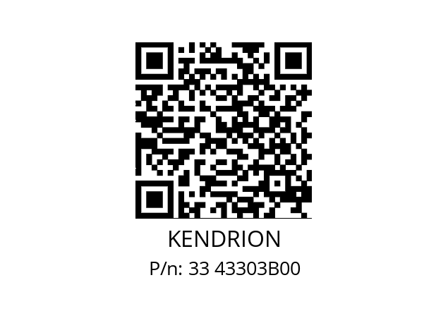   KENDRION 33 43303B00