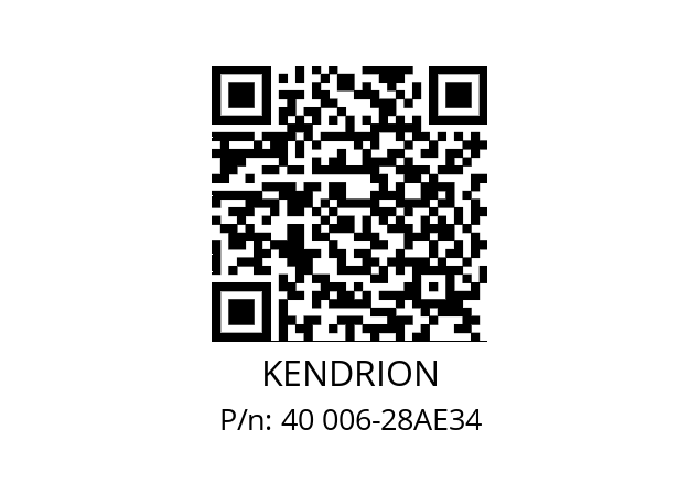   KENDRION 40 006-28AE34