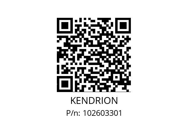   KENDRION 102603301