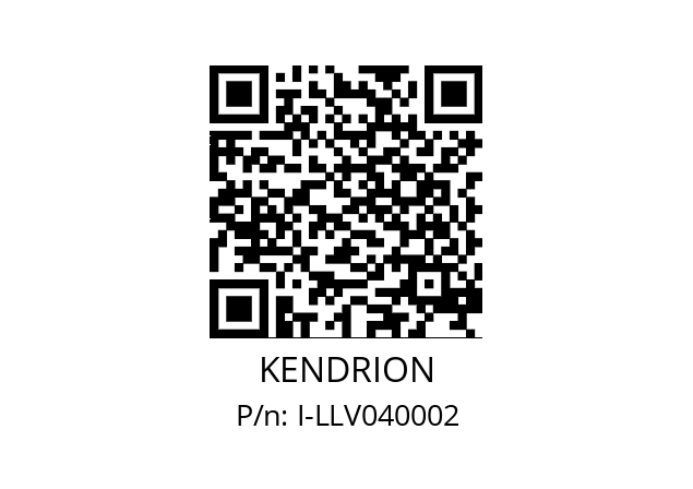   KENDRION I-LLV040002