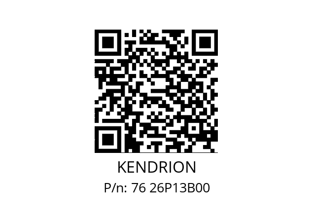   KENDRION 76 26P13B00