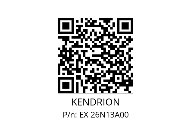   KENDRION EX 26N13A00