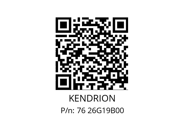   KENDRION 76 26G19B00