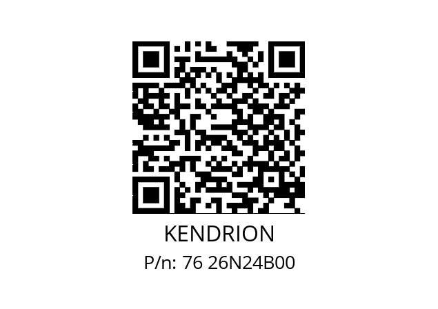   KENDRION 76 26N24B00