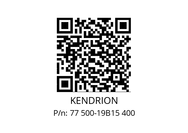   KENDRION 77 500-19B15 400