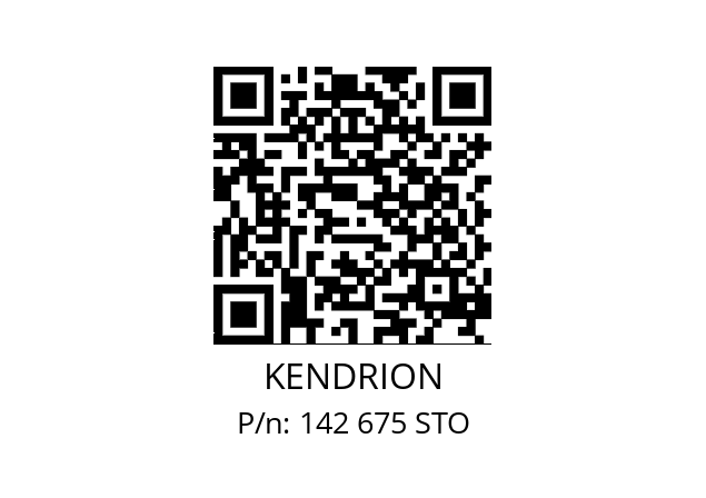   KENDRION 142 675 STO