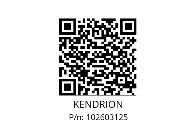   KENDRION 102603125