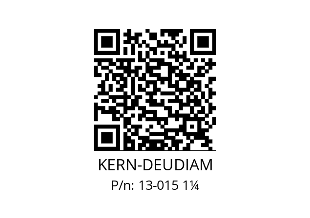   KERN-DEUDIAM 13-015 1¼