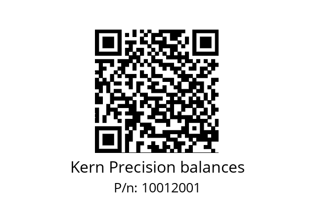   Kern Precision balances 10012001