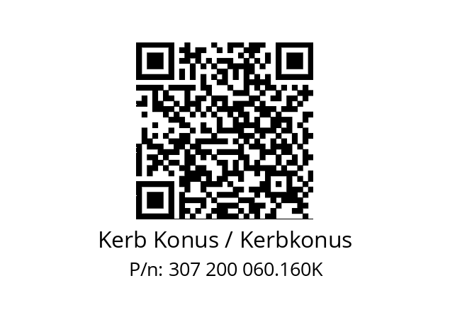   Kerb Konus / Kerbkonus 307 200 060.160K