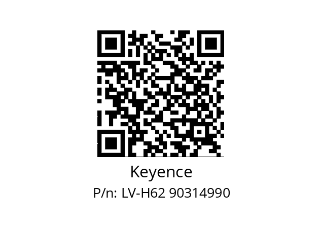   Keyence LV-H62 90314990